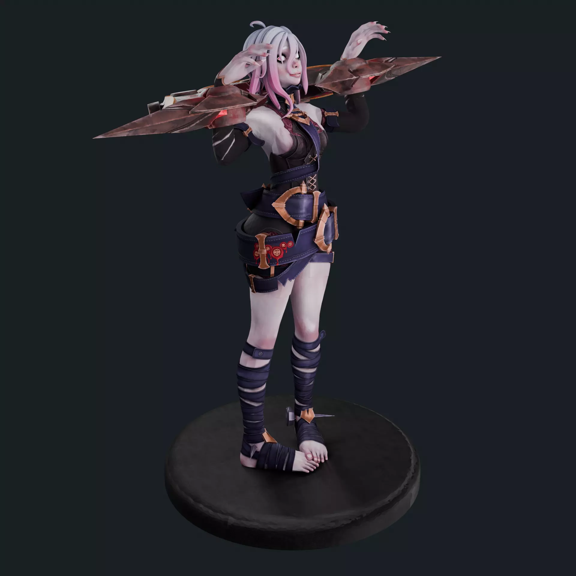 Briar League of Legends 3D print model_2
