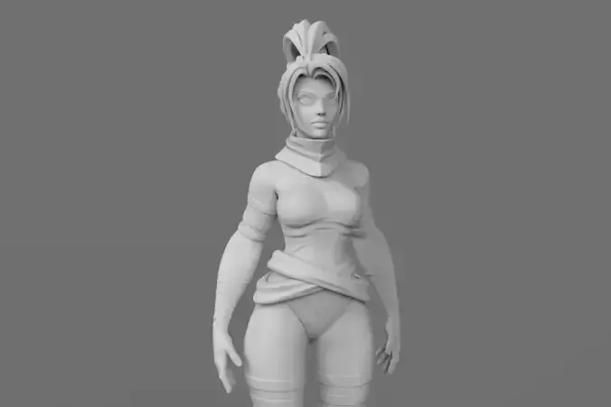 Psylocke 3D Print model