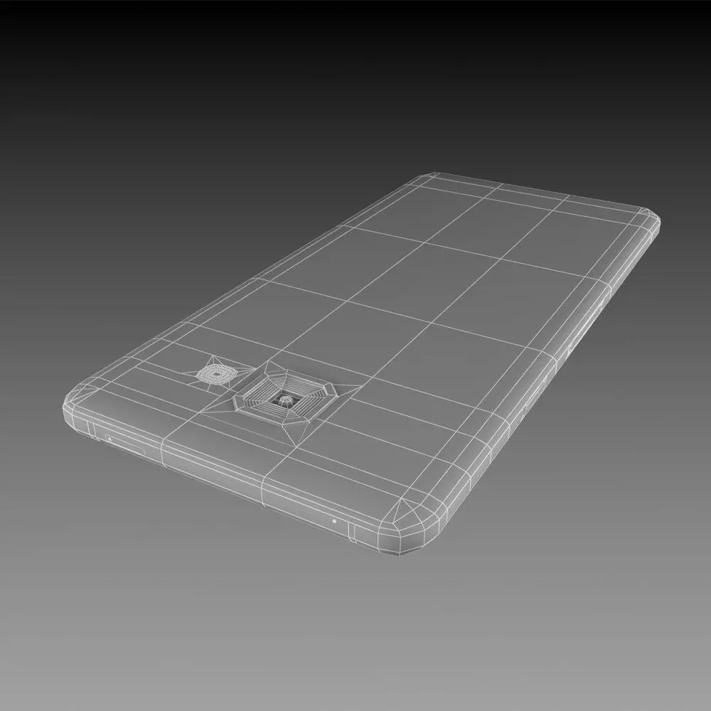 Samsung Galaxy A9 2016 Pink 3D model_9