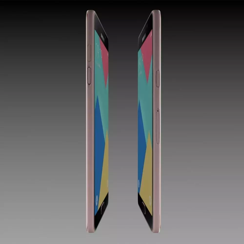 Samsung Galaxy A9 2016 Pink 3D model_5