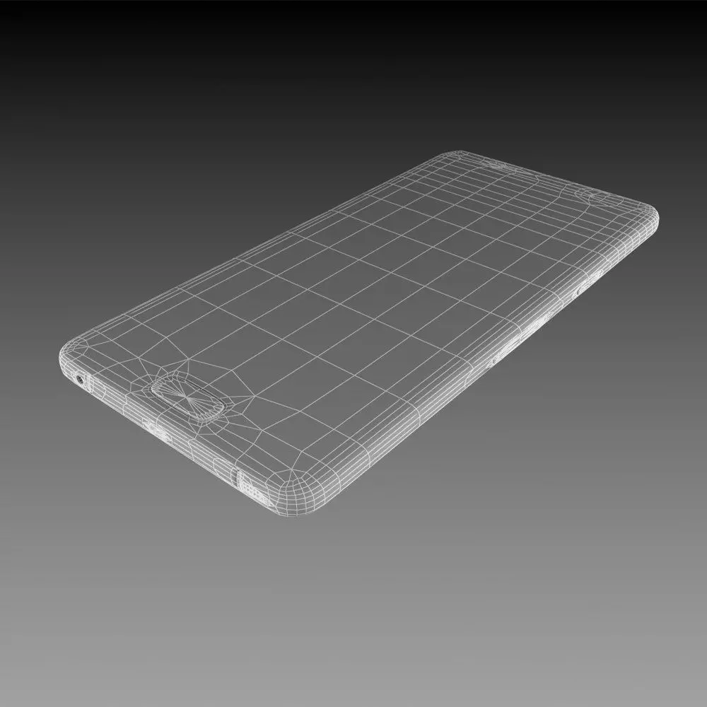 Samsung Galaxy A9 2016 Pink 3D model_8