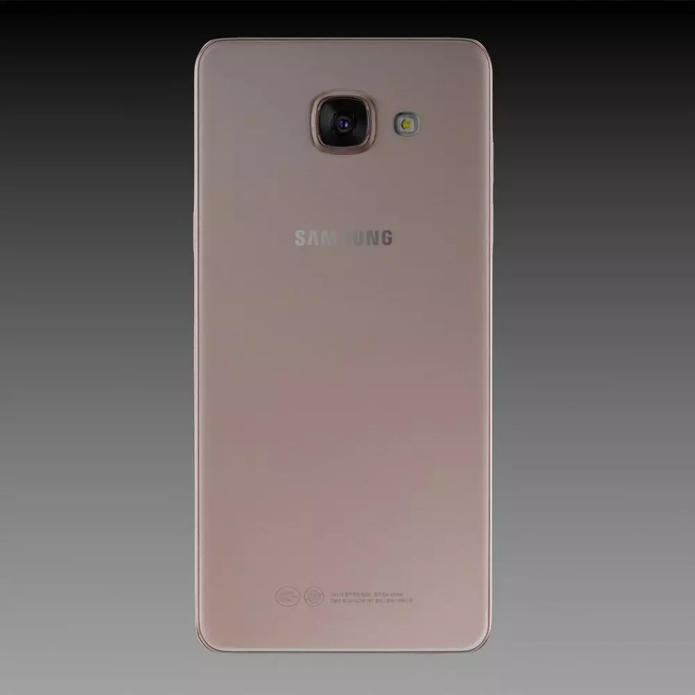 Samsung Galaxy A9 2016 Pink 3D model_4