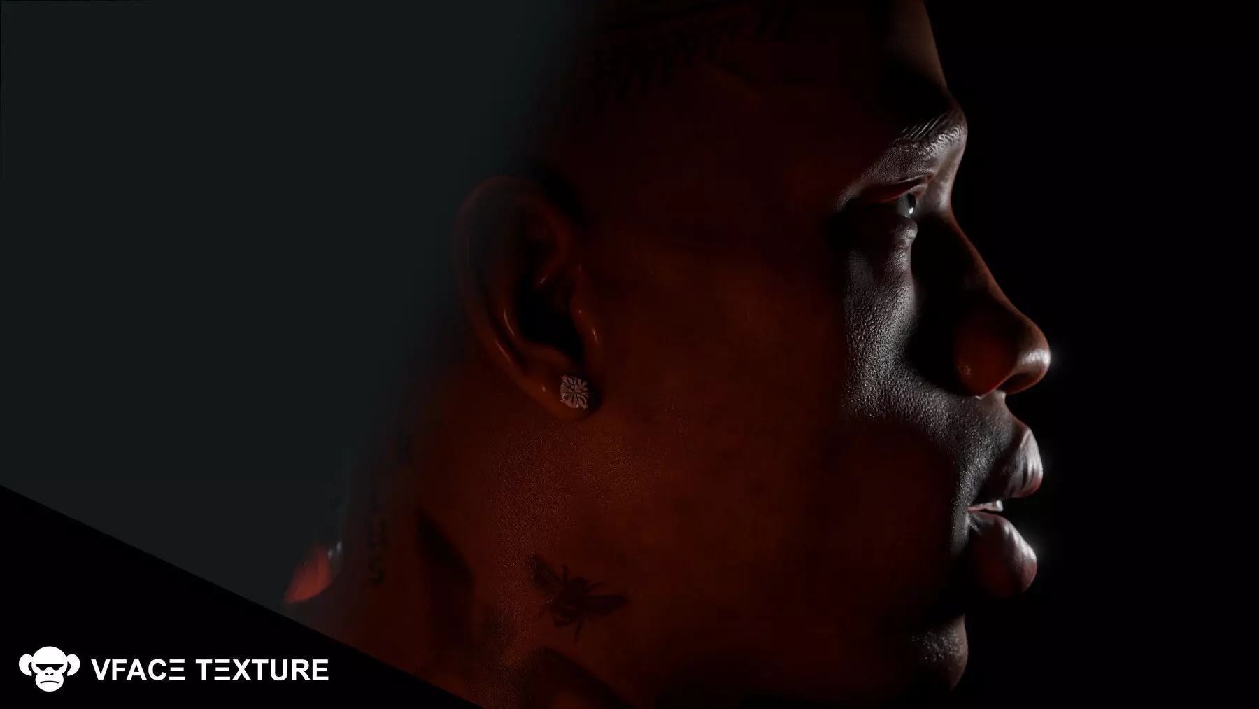 Travis Scott Likeness Sculpt 3D Model 3D model_1