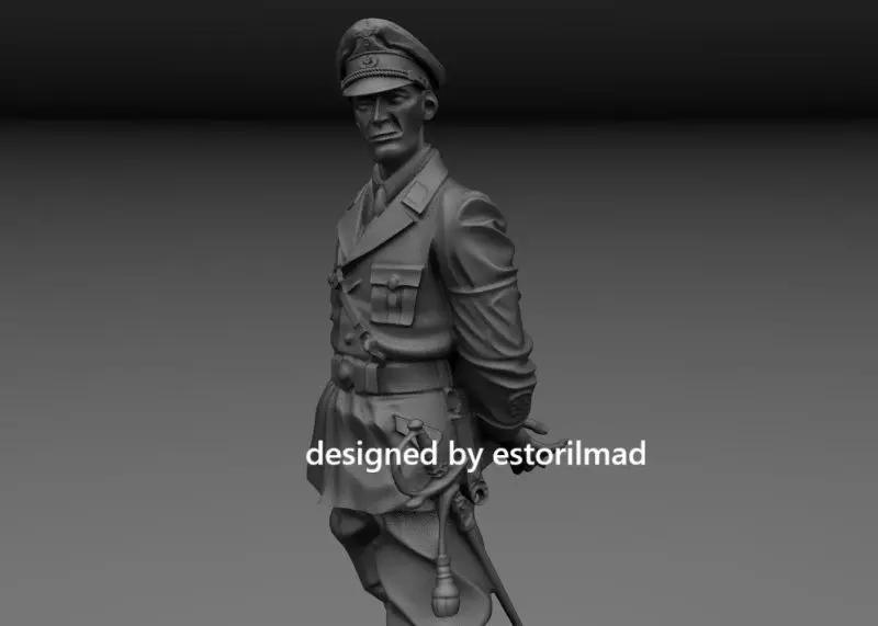 WW2 MARSHAL GERMAN HEIDRICH 3D print model_0