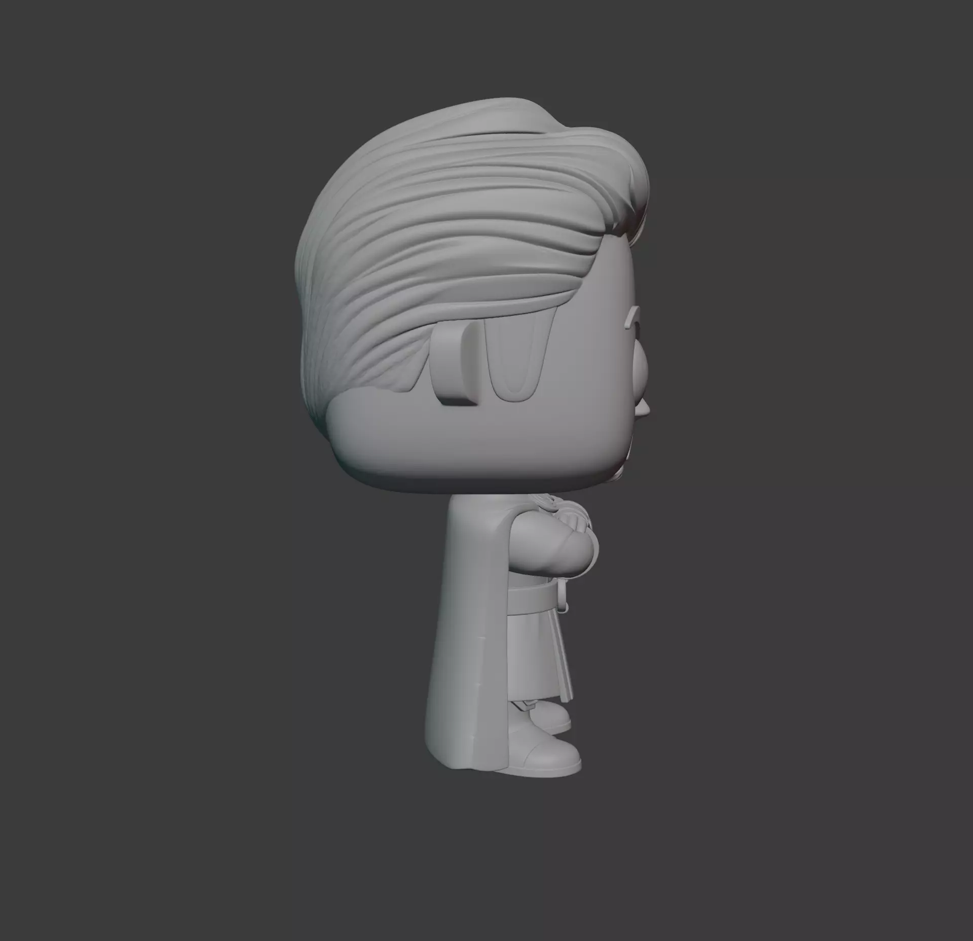 Doctor Doom Funko Style Avengers Doomsday 3D print model_2