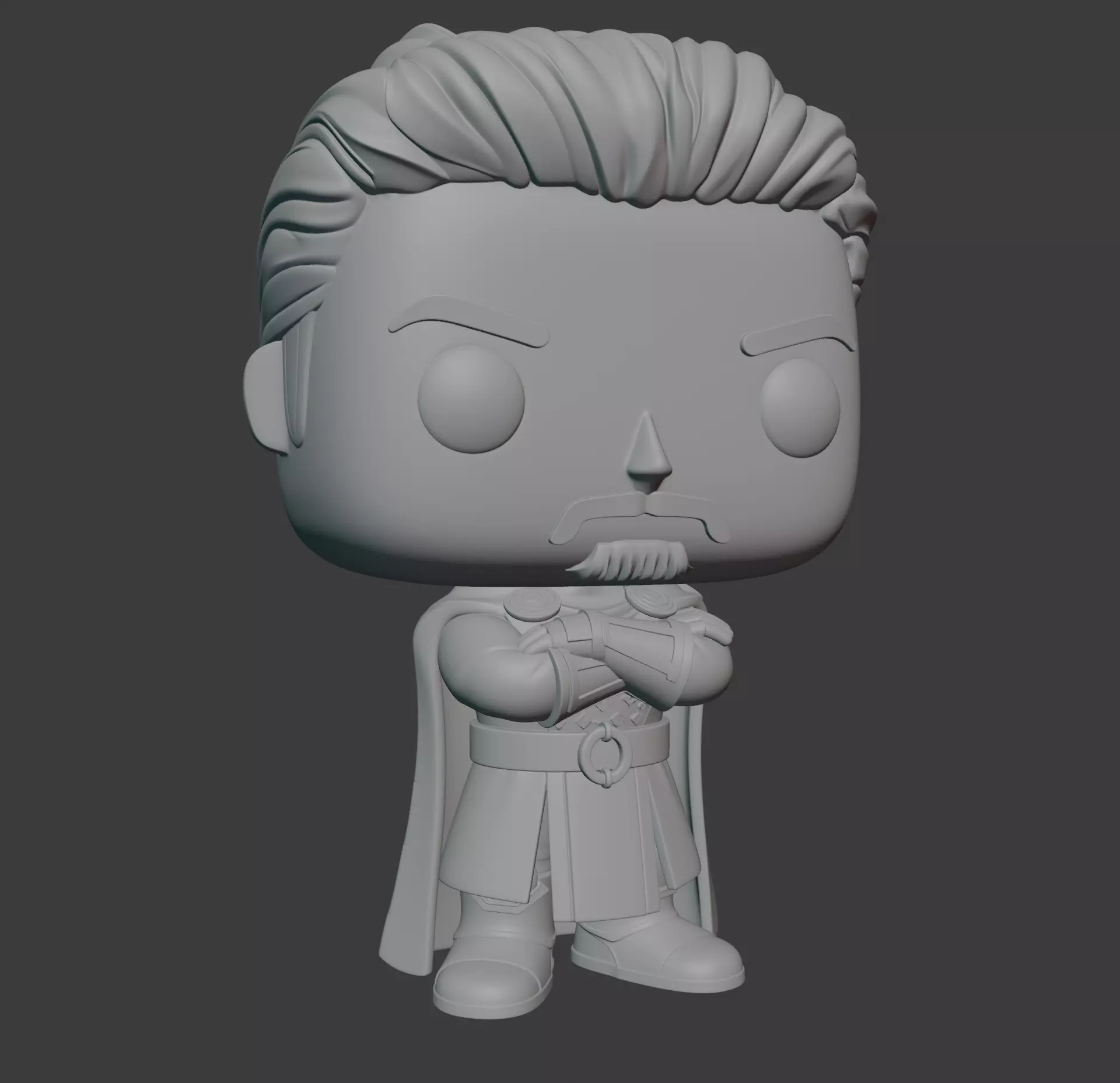 Doctor Doom Funko Style Avengers Doomsday 3D print model_1