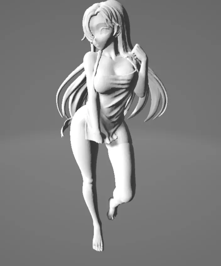 Elizabeth Liones  High-Quality 3D Anime Character Model 3D print model_4