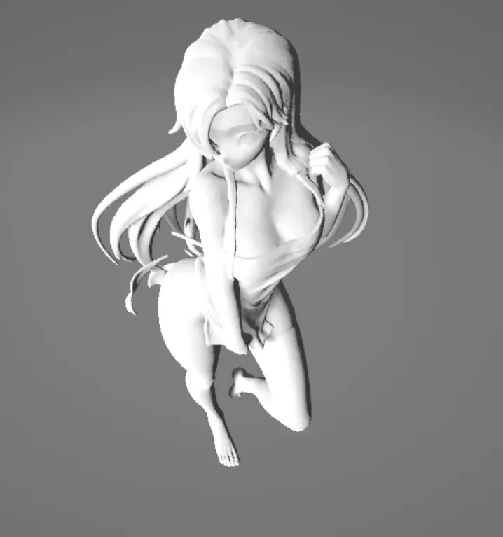 Elizabeth Liones  High-Quality 3D Anime Character Model 3D print model_12