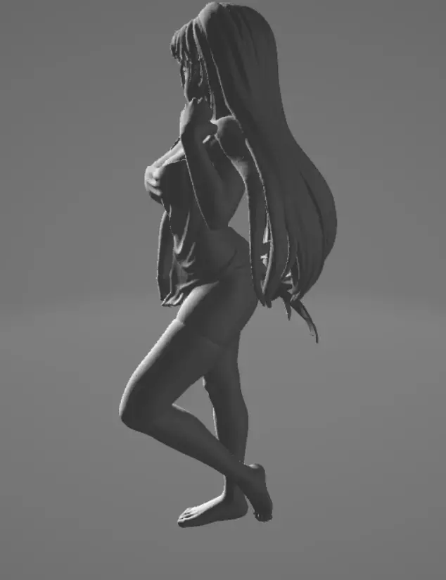 Elizabeth Liones  High-Quality 3D Anime Character Model 3D print model_6