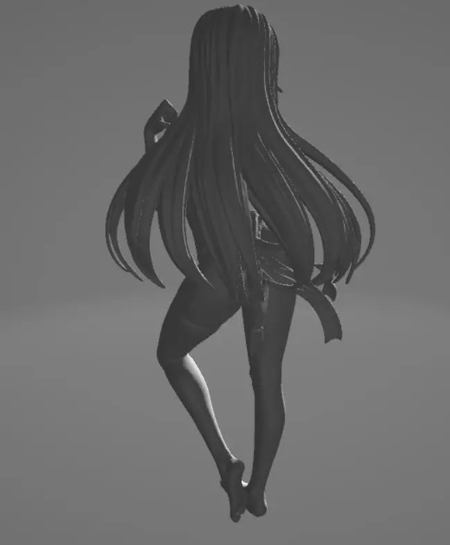 Elizabeth Liones  High-Quality 3D Anime Character Model 3D print model_7