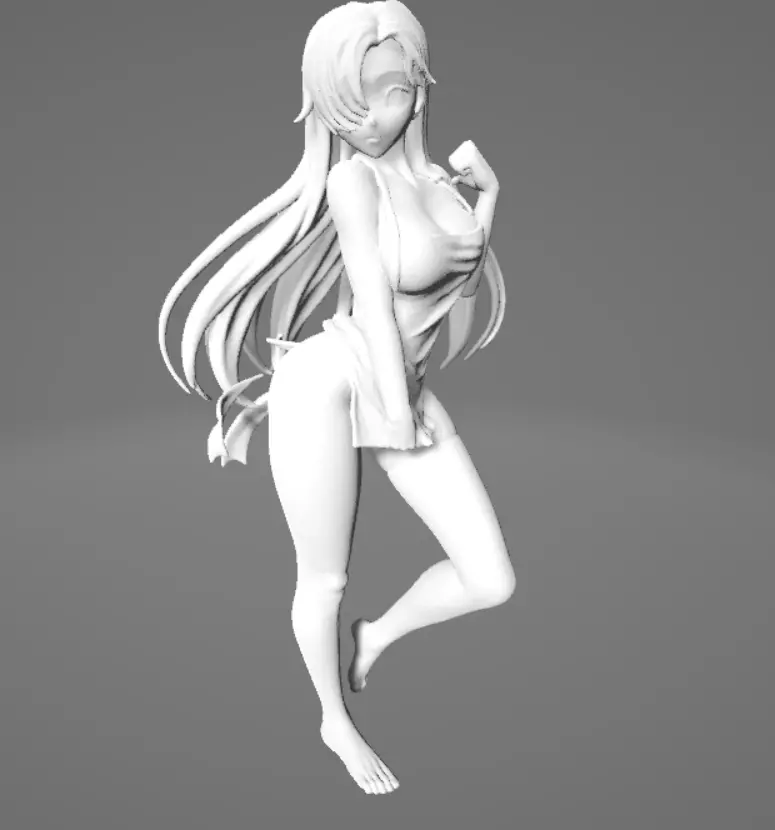 Elizabeth Liones  High-Quality 3D Anime Character Model 3D print model_3