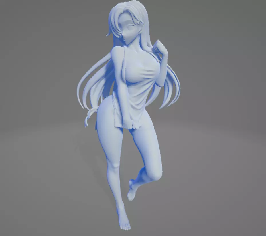 Elizabeth Liones  High-Quality 3D Anime Character Model 3D print model_2