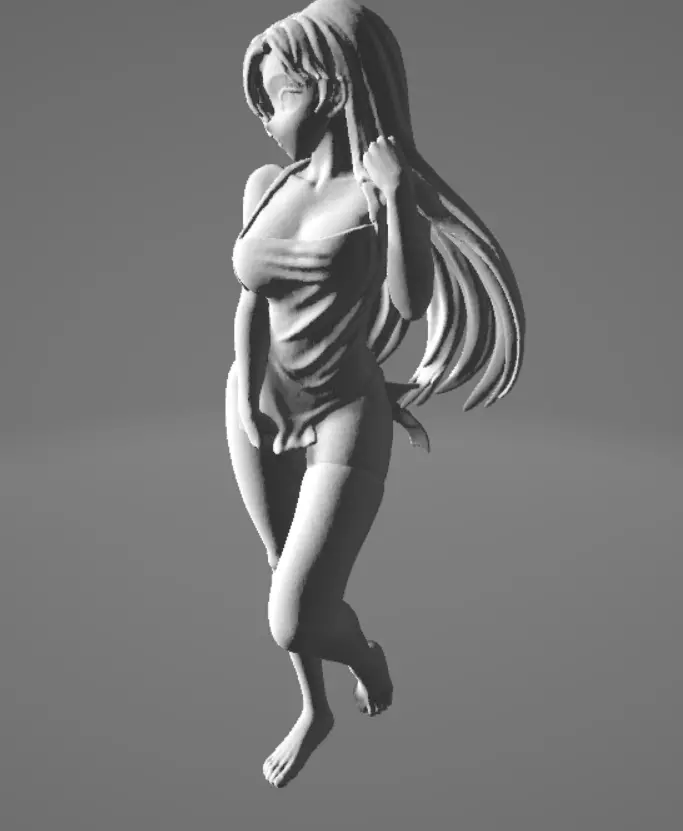 Elizabeth Liones  High-Quality 3D Anime Character Model 3D print model_5