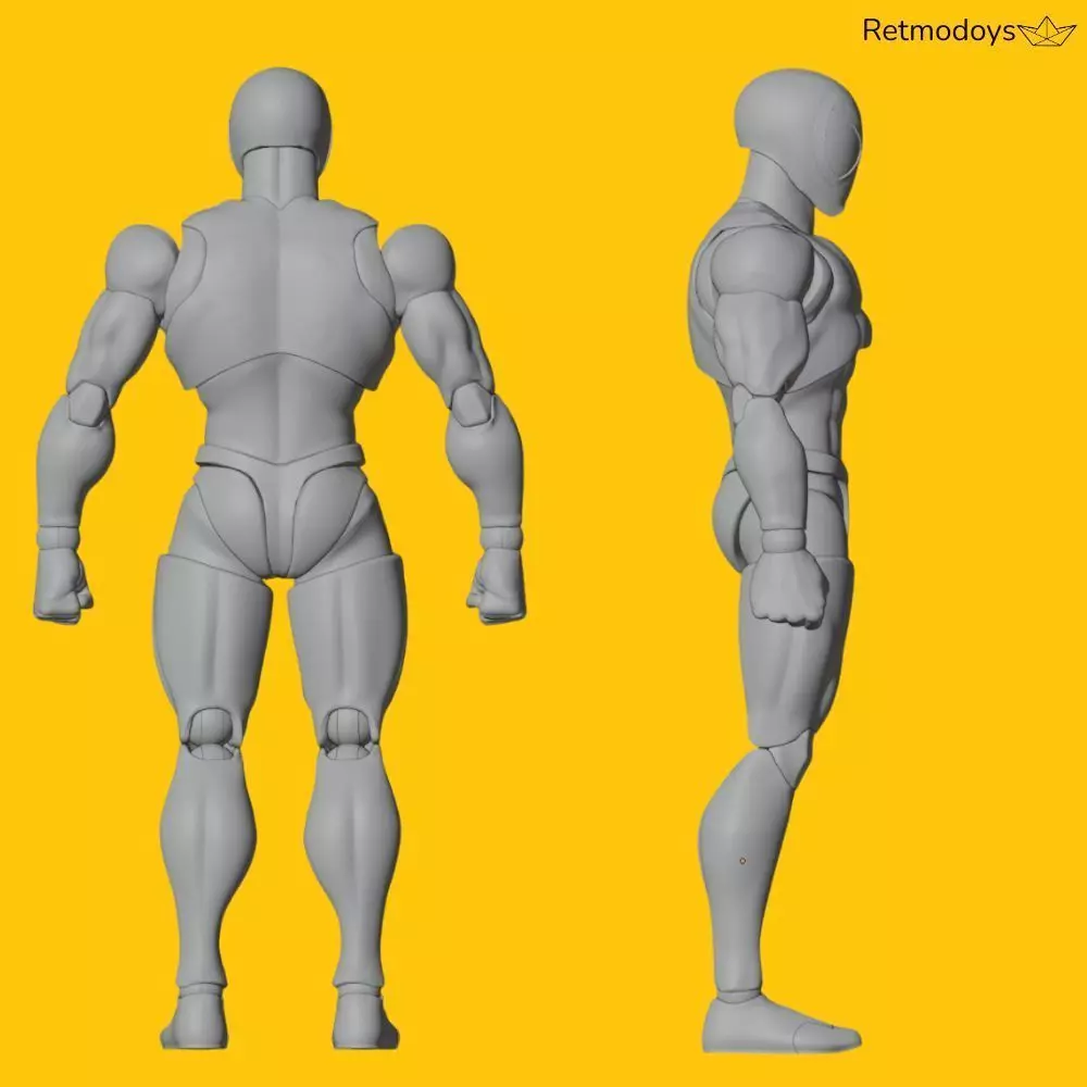 Spiderman SH Figuarts Gamerverse - Articulated Action Figure 3D print model_5