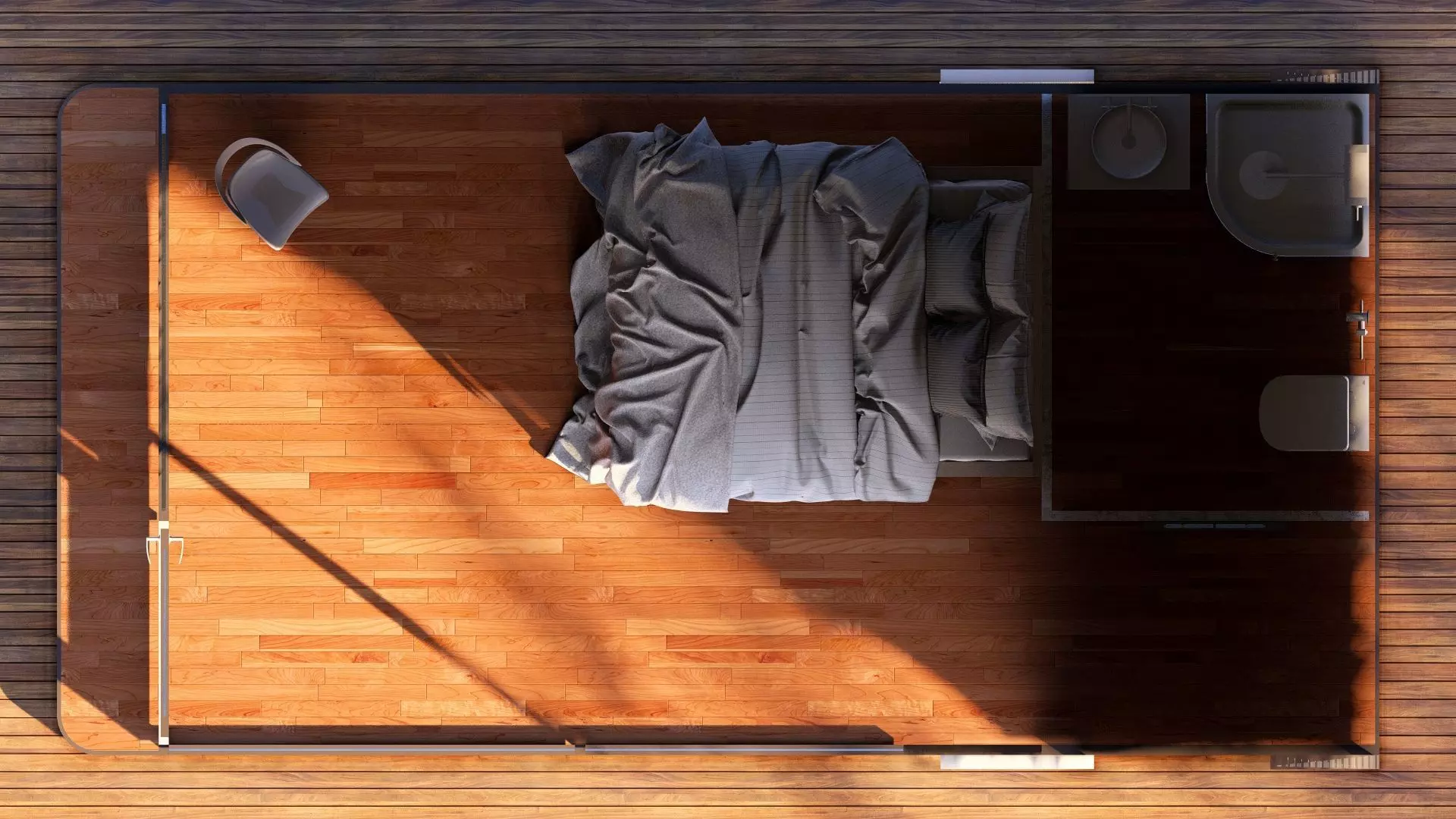 Capsule House D2 3D model_7