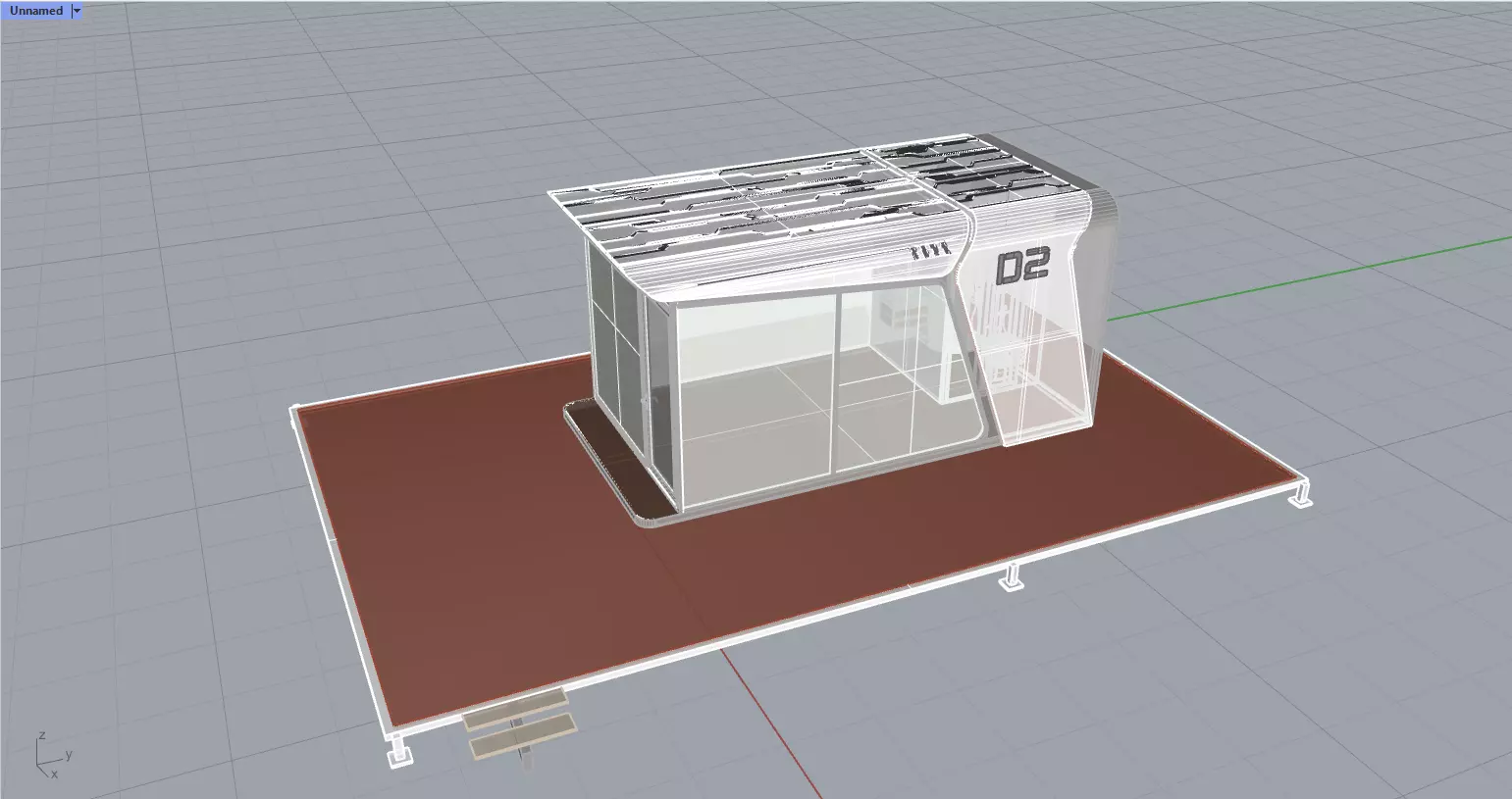Capsule House D2 3D model_8