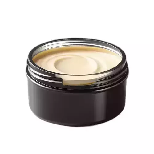 Realistic Cosmetic Cream Jar 3D Model