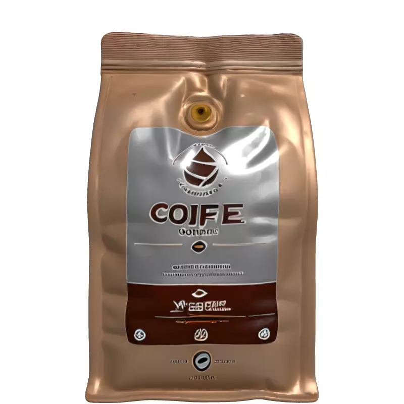 Coffee Bag Packaging 3D Model Low-poly 3D model_4