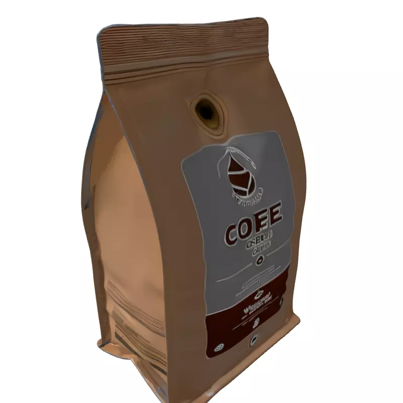 Coffee Bag Packaging 3D Model Low-poly 3D model_5