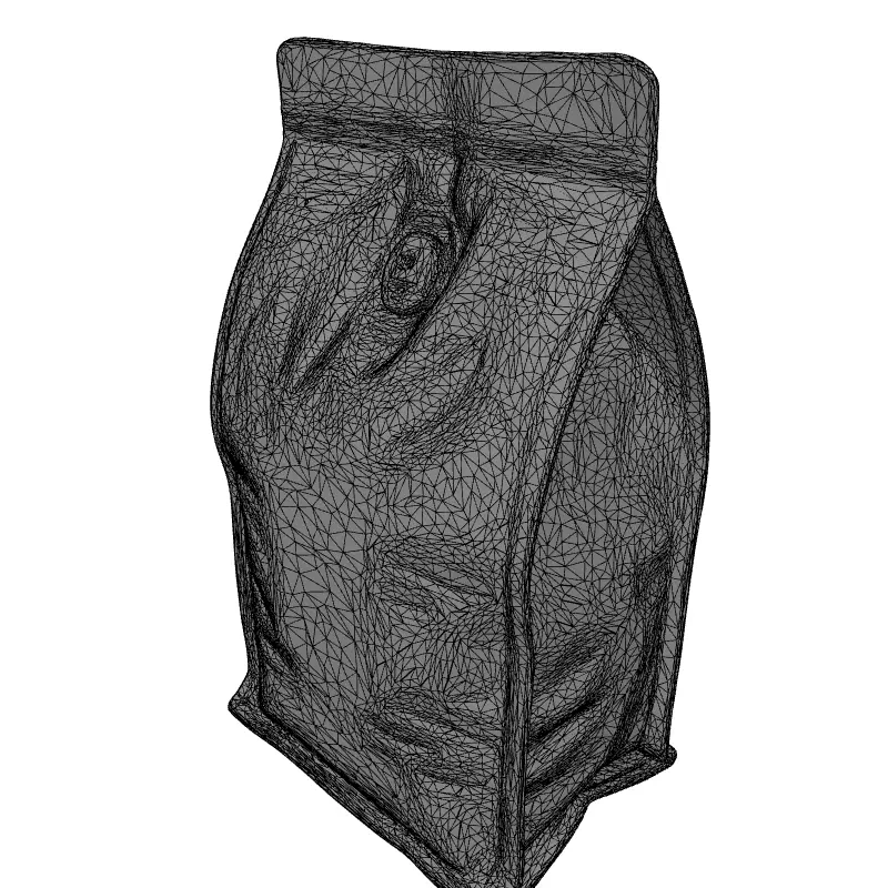 Coffee Bag Packaging 3D Model Low-poly 3D model_9