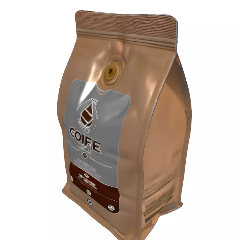 Coffee Bag Packaging 3D Model Low-poly 3D model_2
