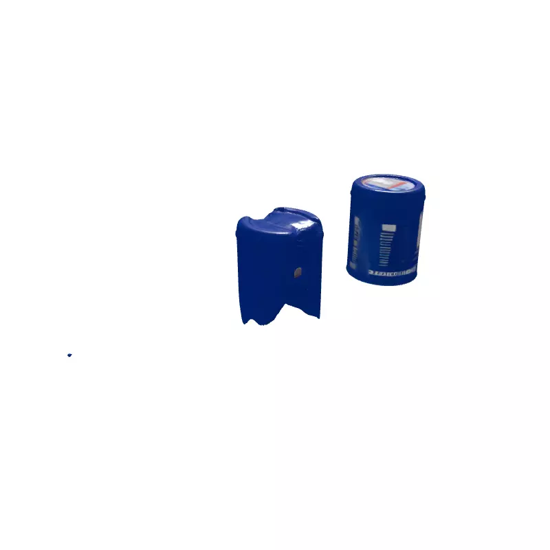 Blue Powder Can 3D Model Low-poly 3D model_6