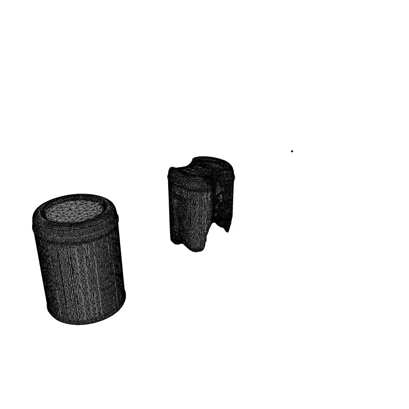 Blue Powder Can 3D Model Low-poly 3D model_9