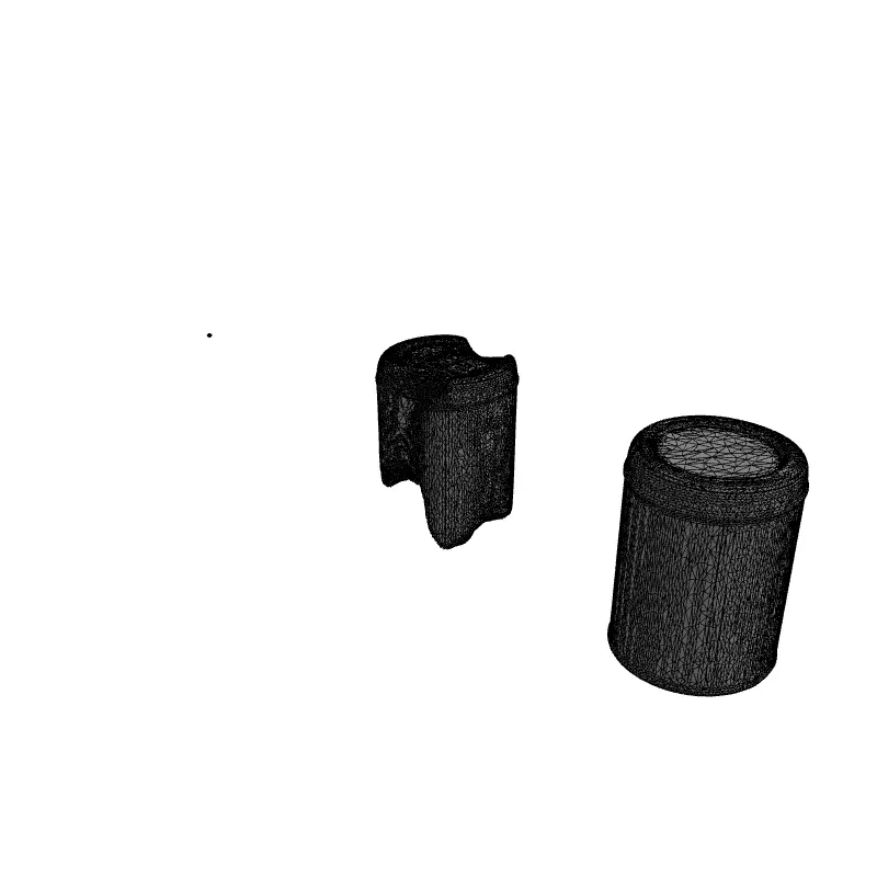 Blue Powder Can 3D Model Low-poly 3D model_1