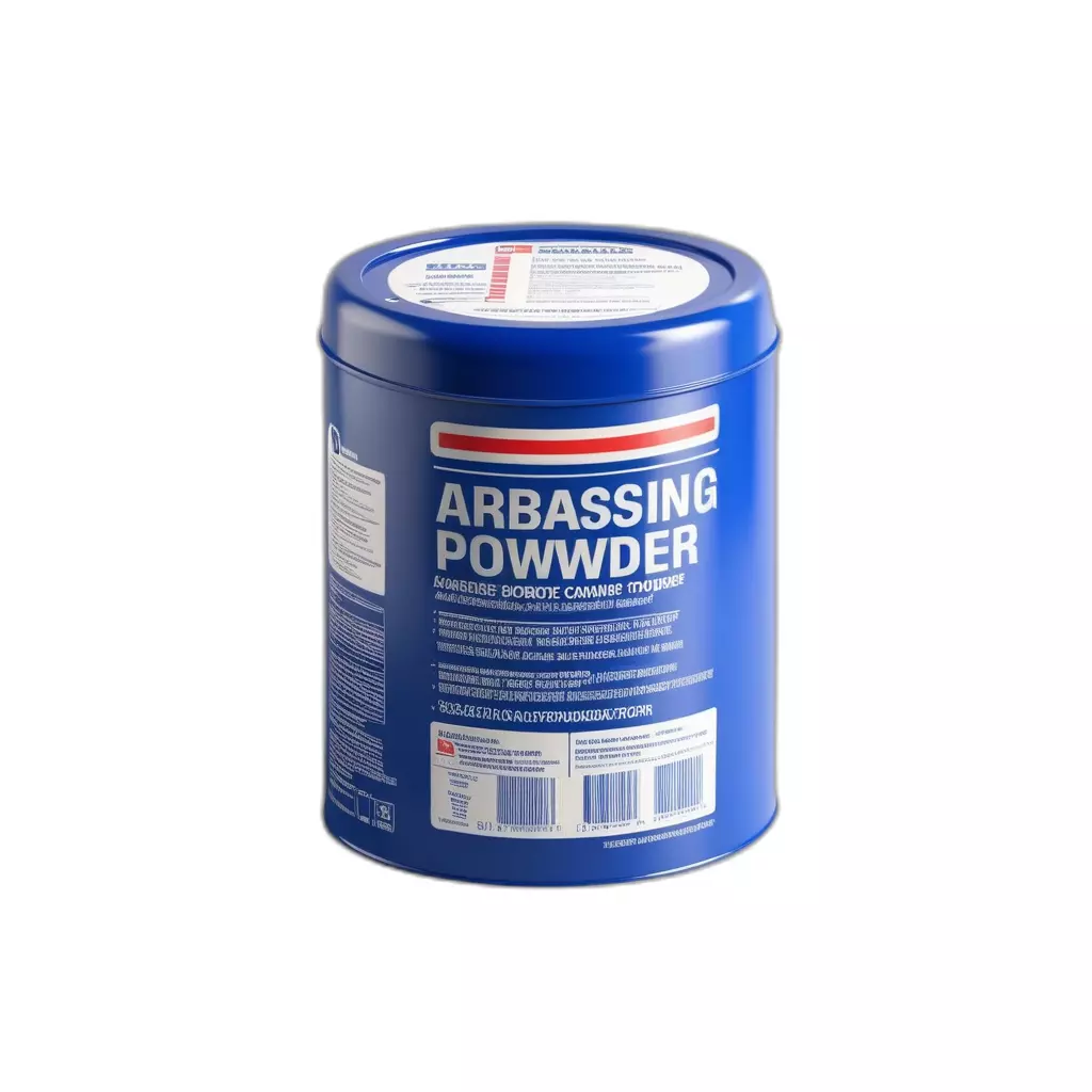 Blue Powder Can 3D Model Low-poly 3D model_0