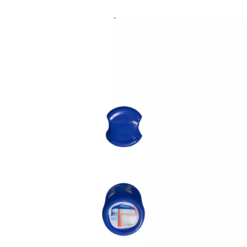 Blue Powder Can 3D Model Low-poly 3D model_8