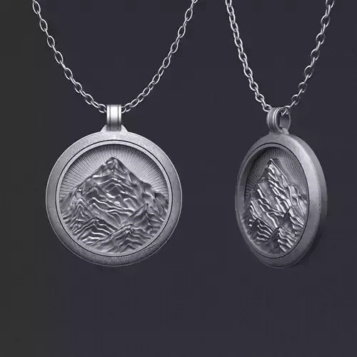 Mountain pendant 
