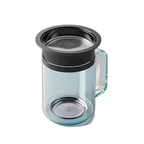 Modern Glass Beverage Infuser Pitcher