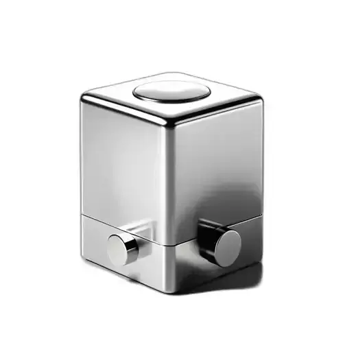 Minimalist Chrome Control Unit