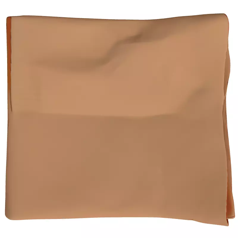Stack of Brown Paper Napkins Low-poly 3D model_8