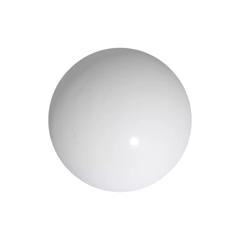 Modern Spherical LED Light Bulb E14 Low-poly 3D model_8