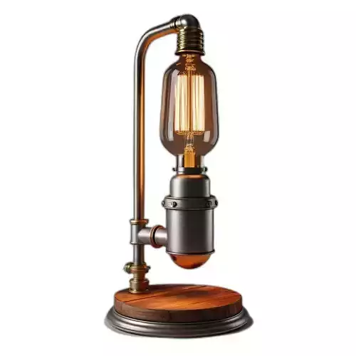 Industrial Edison Table Lamp