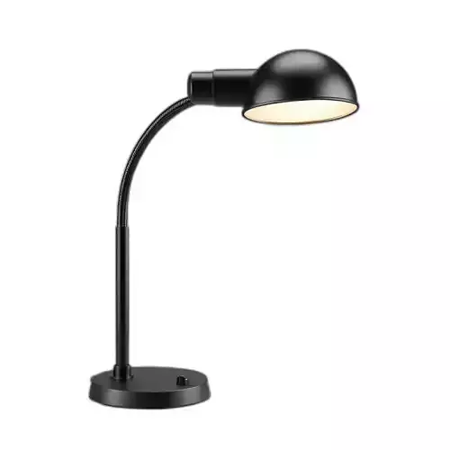 Modern Black Flexible Desk Lamp