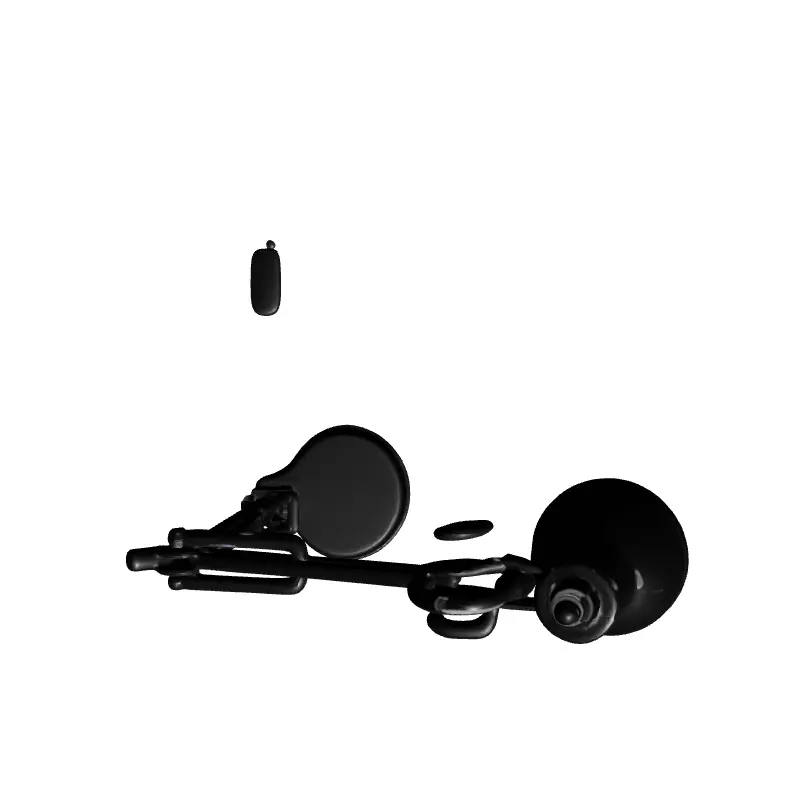 Classic Adjustable Desk Lamp Low-poly 3D model_8