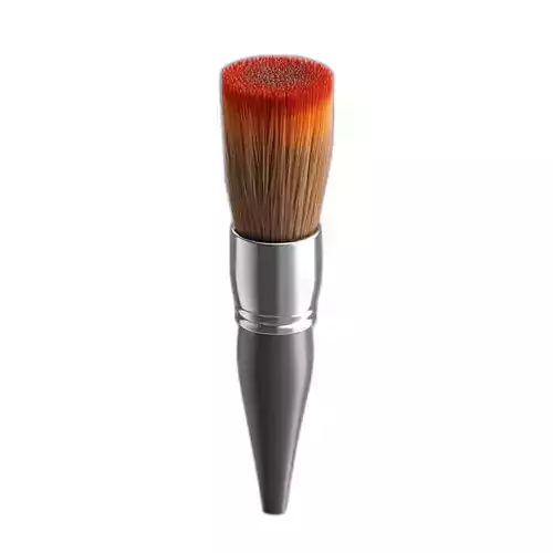 Art Paint Brush 3D Model