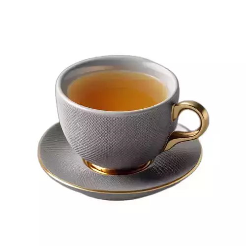Elegant Teacup and Saucer Set