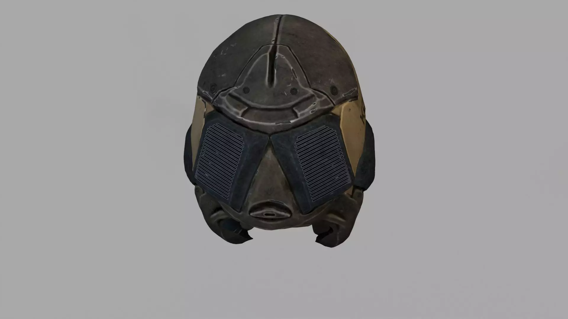 Sci-fi Helmet 3D model_7