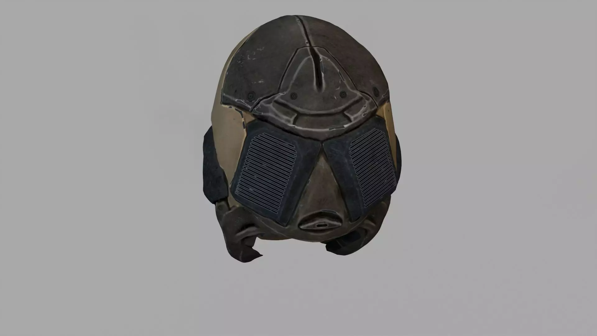 Sci-fi Helmet 3D model_8