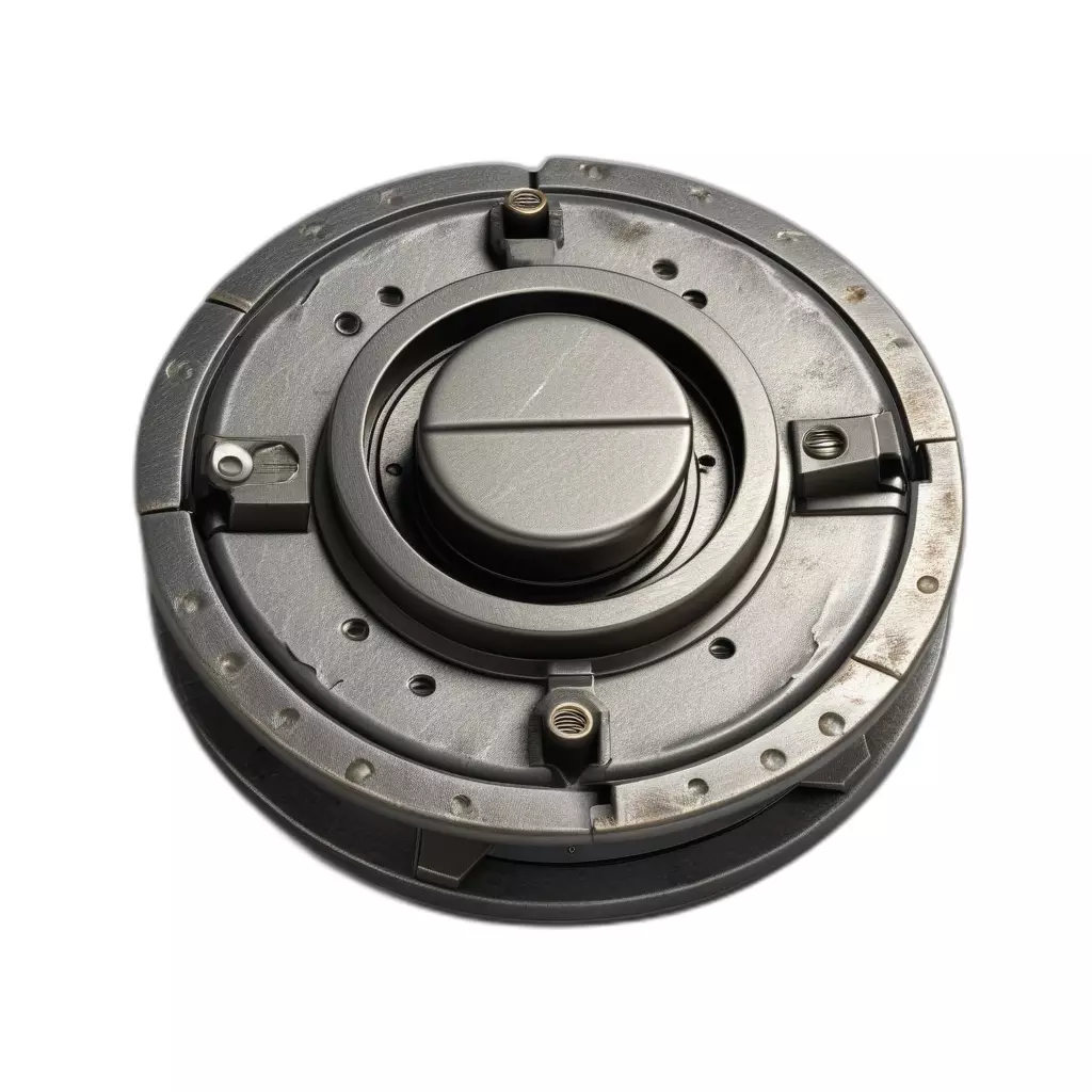 SciFi Industrial Mechanical Part Low-poly 3D model_0