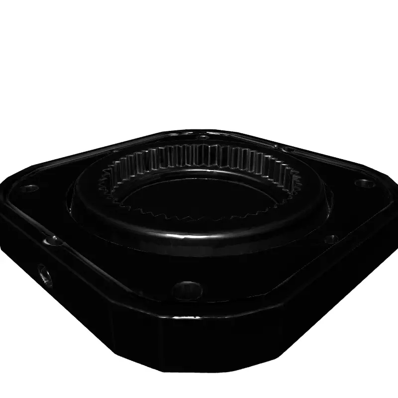 Precision Industrial Spline Drive Component Low-poly 3D model_2