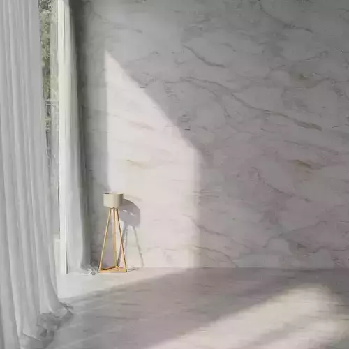 Seamless White Veined Marble PBR Texture