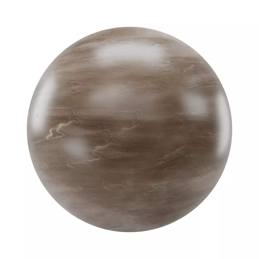 Seamless Beige Veined Marble PBR Texture Texture_1