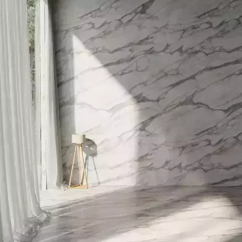 Seamless Carrara White Marble PBR Texture
