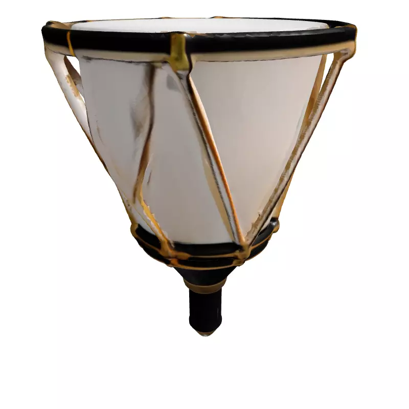 Art Deco Modern Luxury Wall Sconce Low-poly 3D model_3