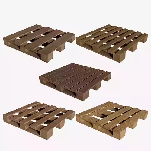 Pallets Wood Series Fiber Relics Content Group3 N1-5