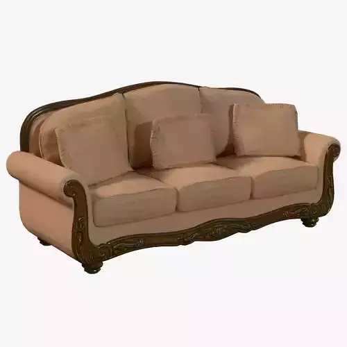 Old Fashioned Sofa model